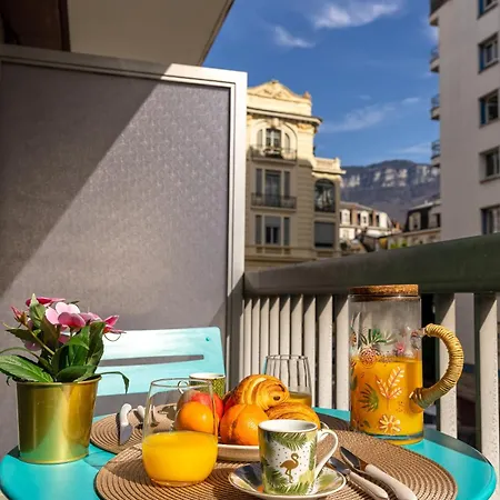 Studio Victoria Boho - Hyper-Centre - Balcon Vue Montagnes - Sejour Thermal & Loisirs
