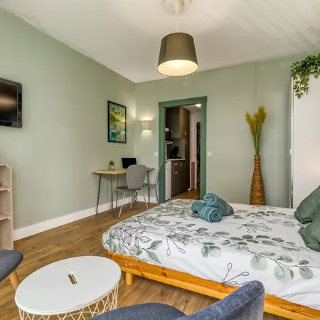 Studio Victoria Boho - Hyper-Centre - Balcon Vue Montagnes - Sejour Thermal & Loisirs