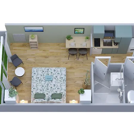 Studio Victoria Boho - Hyper-Centre - Balcon Vue Montagnes - Sejour Thermal & Loisirs Aix-les-Bains